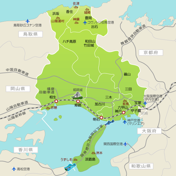 兵庫 県 地図