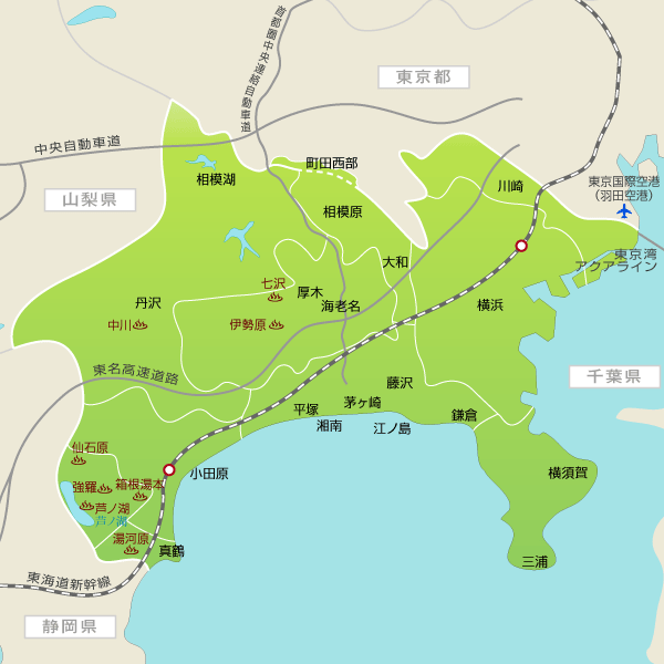 神奈川旅行 宿泊予約 地図から宿泊先を探す 楽天トラベル