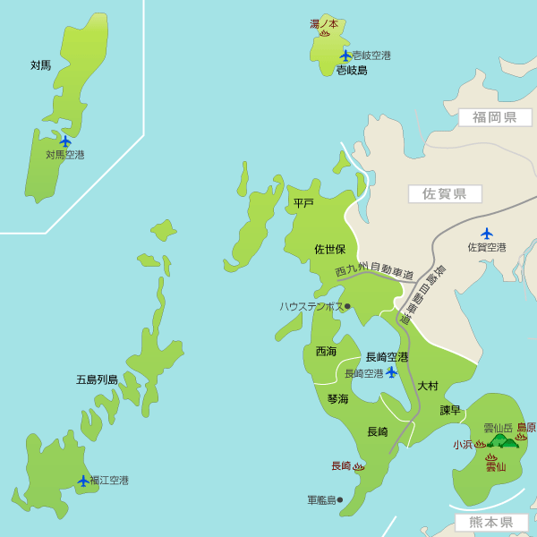 長崎旅行 宿泊予約 地図から宿泊先を探す 楽天トラベル