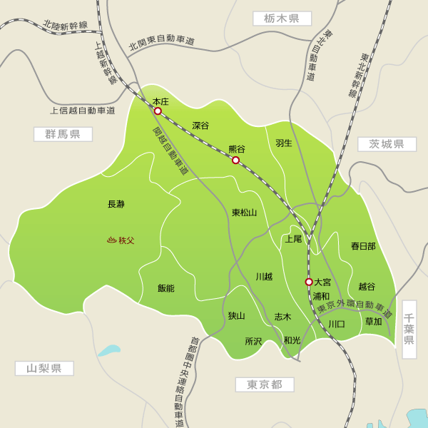 埼玉旅行 宿泊予約 地図から宿泊先を探す 楽天トラベル