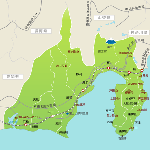 静岡 県 地図