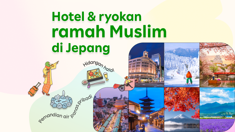 Hotel ramah Muslim di Jepang dengan hidangan halal & pemandian pribadi