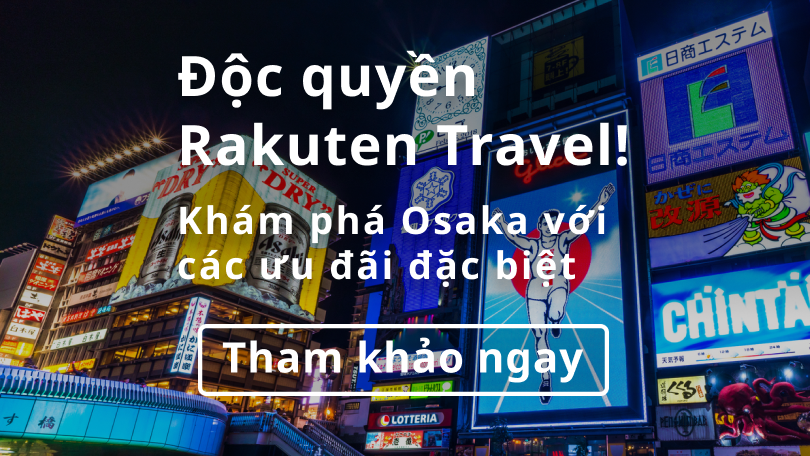 Độc quyền trên Rakuten Travel